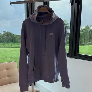 Cozy Nike Unisex Purple Hoodie